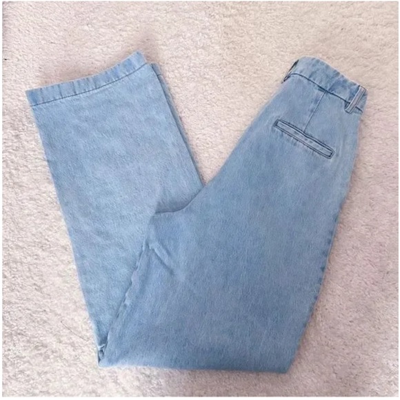 EUC- NAF NAF Super high waist Heavy Straight leg mom Jeans - Picture 7 of 7